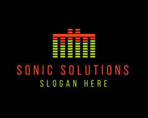 Sonic - Music Sound Equalizer logo design