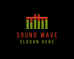 Stereo - Music Sound Equalizer logo design