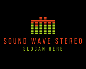 Stereo - Music Sound Equalizer logo design