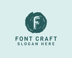 Typeface - Chalk Stamp Boutique logo design