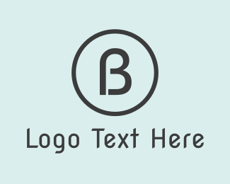 Modern B Circle Logo