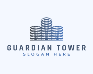 Urban Tower Apartment logo design