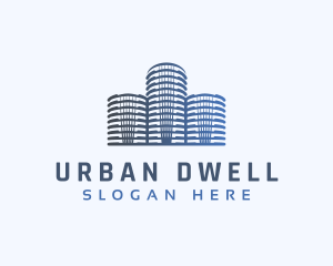 Urban Tower Apartment logo design