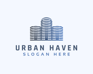 Urban Tower Apartment logo design