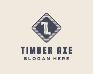 Axe Lumberjack Company logo design