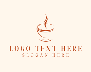 Cup - Aroma Coffee Cup logo design