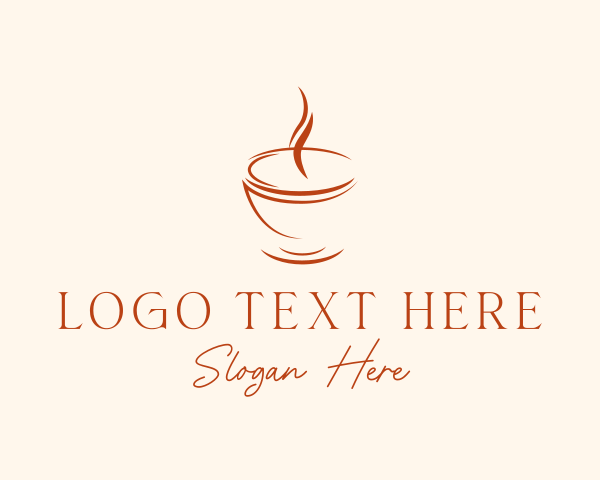 Aroma - Aroma Coffee Cup logo design