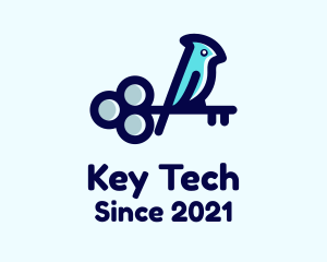 Blue Bird Key logo design