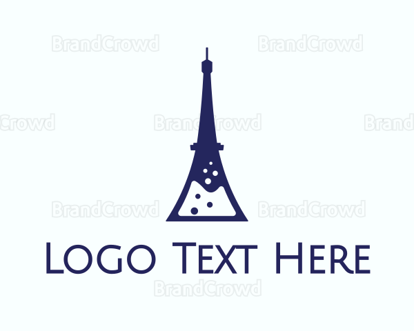 Eiffel Laboratory Flask Logo