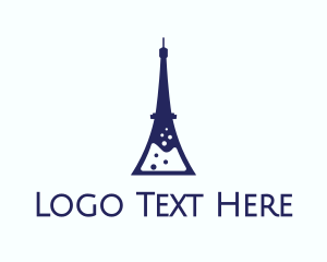 Eiffel Laboratory Flask Logo