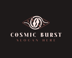 Serpent Cosmic Eye logo design