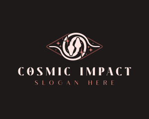 Serpent Cosmic Eye logo design