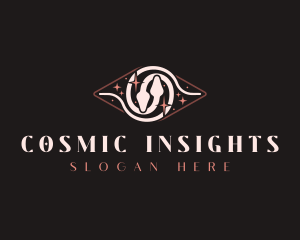 Serpent Cosmic Eye logo design