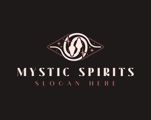 Serpent Cosmic Eye logo design