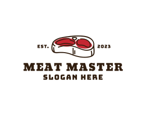 Scribble Meat Butcher logo design