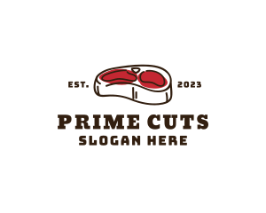 Meat - Scribble Meat Butcher logo design