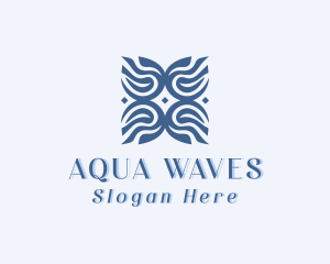 Waves - Stylish Wings Waves logo design