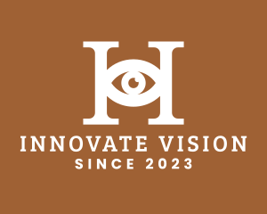 Visionary - Eye Sight Vision logo design