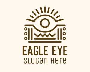 Ancient Ethnic Eye logo design