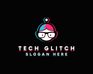 Gaming Streamer Geek logo design