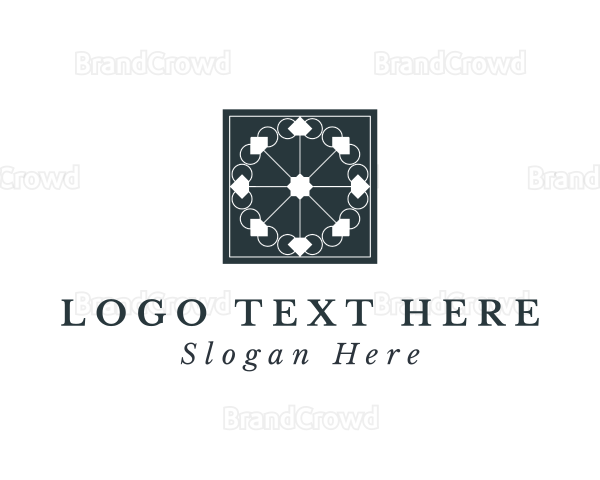 Interior Design Floor Tile Logo