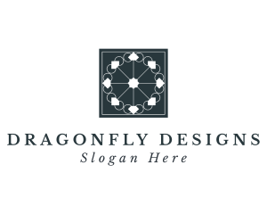 Interior Design Floor Tile logo design