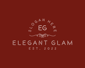 Glamorous - Stylish Elegant Boutique logo design