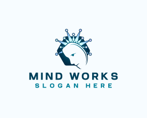 Head Mind Intelligence logo design