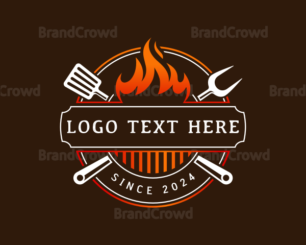 Cooking Grill Barbeque Logo