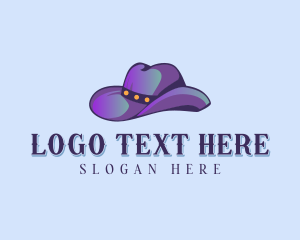 Western Cowboy Hat Logo