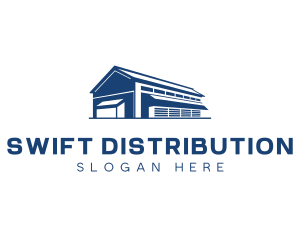 Distribution - Warehouse Distribution Transport logo design