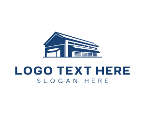 Logistics - Warehouse Distribution Transport logo design