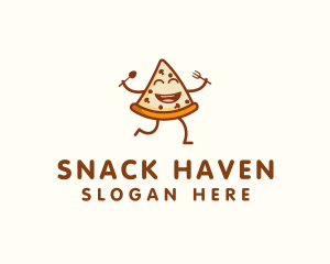 Pizza Snack Eatery logo design