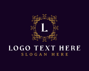 Crest - Luxury Ornament Decor logo design