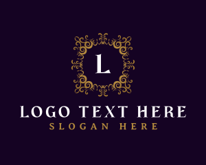 Boutique - Luxury Ornament Decor logo design