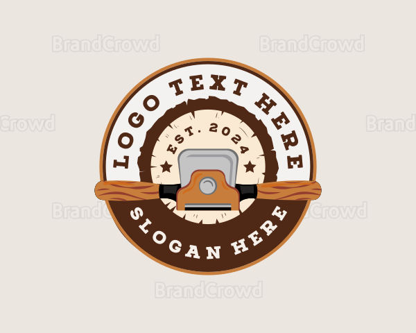 Wood Spokeshave Tool Logo