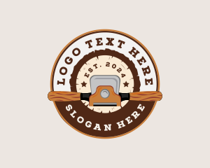 Log - Wood Spokeshave Tool logo design