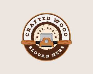 Wood Spokeshave Tool logo design