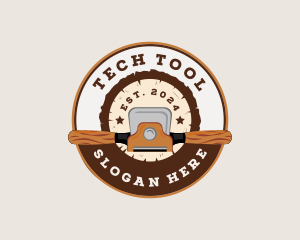 Tool - Wood Spokeshave Tool logo design