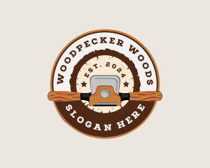 Wood Spokeshave Tool logo design