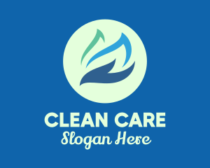 Hygienic - Hand Sanitary Care logo design