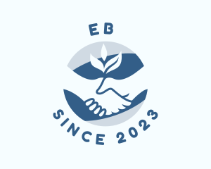 Environment - Environmental Leaf Hand logo design