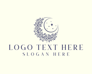 Spiritual - Moon Spa Wellness logo design