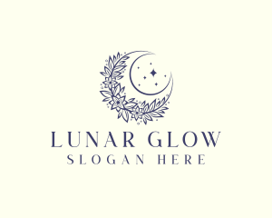 Moon Spa Wellness logo design