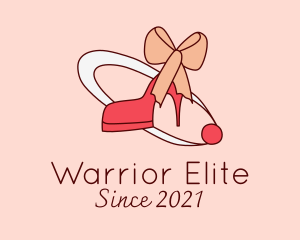 Shoe Maker - Ribbon Heels Footwear logo design