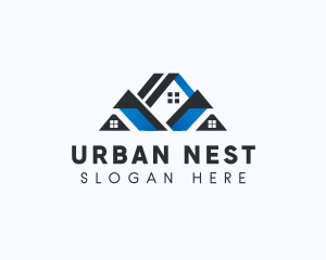Apartment - Residential Housing Apartment logo design