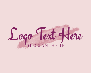 Brand - Fashion Cosmetic Paint logo design