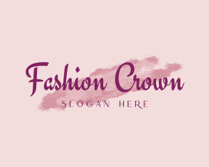 Fashion Cosmetic Paint logo design