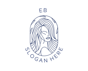 Beauty Woman Hair Logo