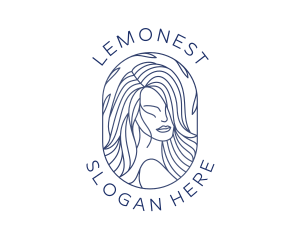 Beauty Woman Hair Logo